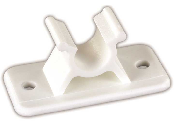 Jr Products C-Clips Plastic Polar White