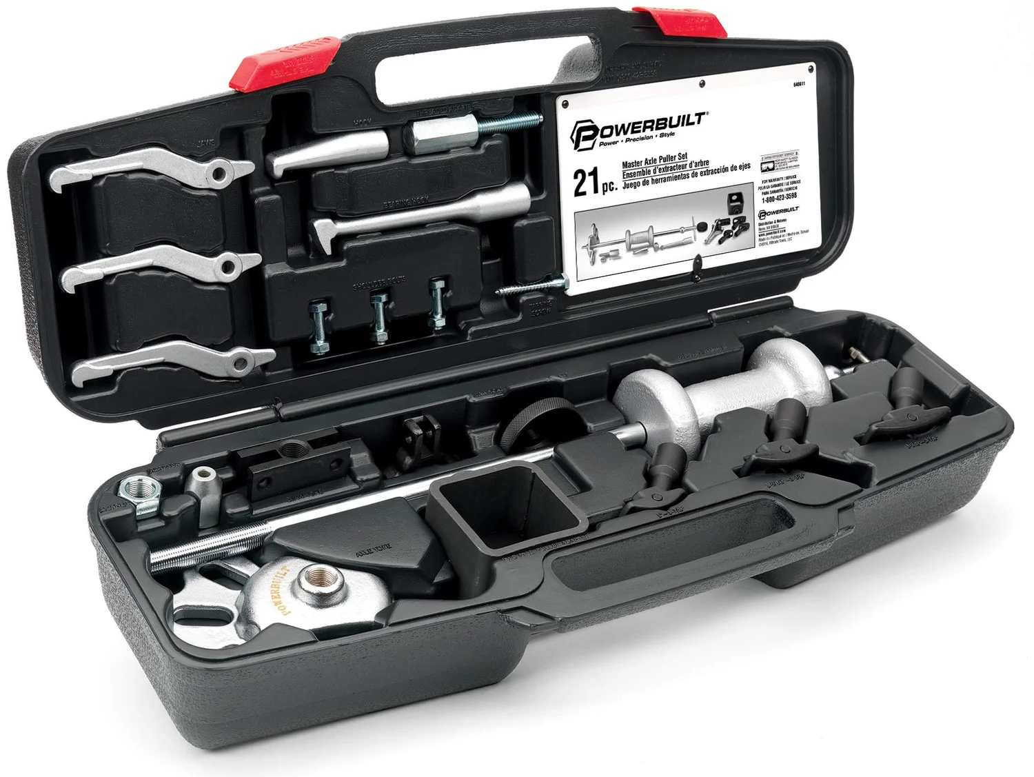 Powerbuilt 21 Piece Master Axle Puller Kit